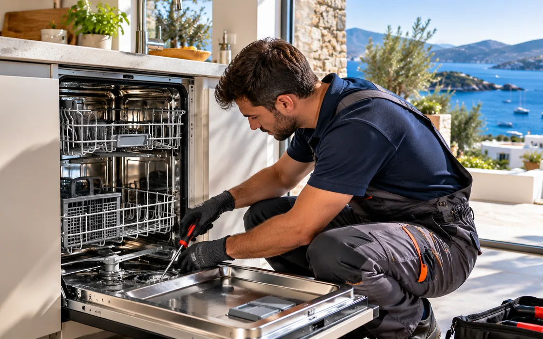 Bodrum bulaşık makinesi servisi teknik servis ve bakım temsili görseli